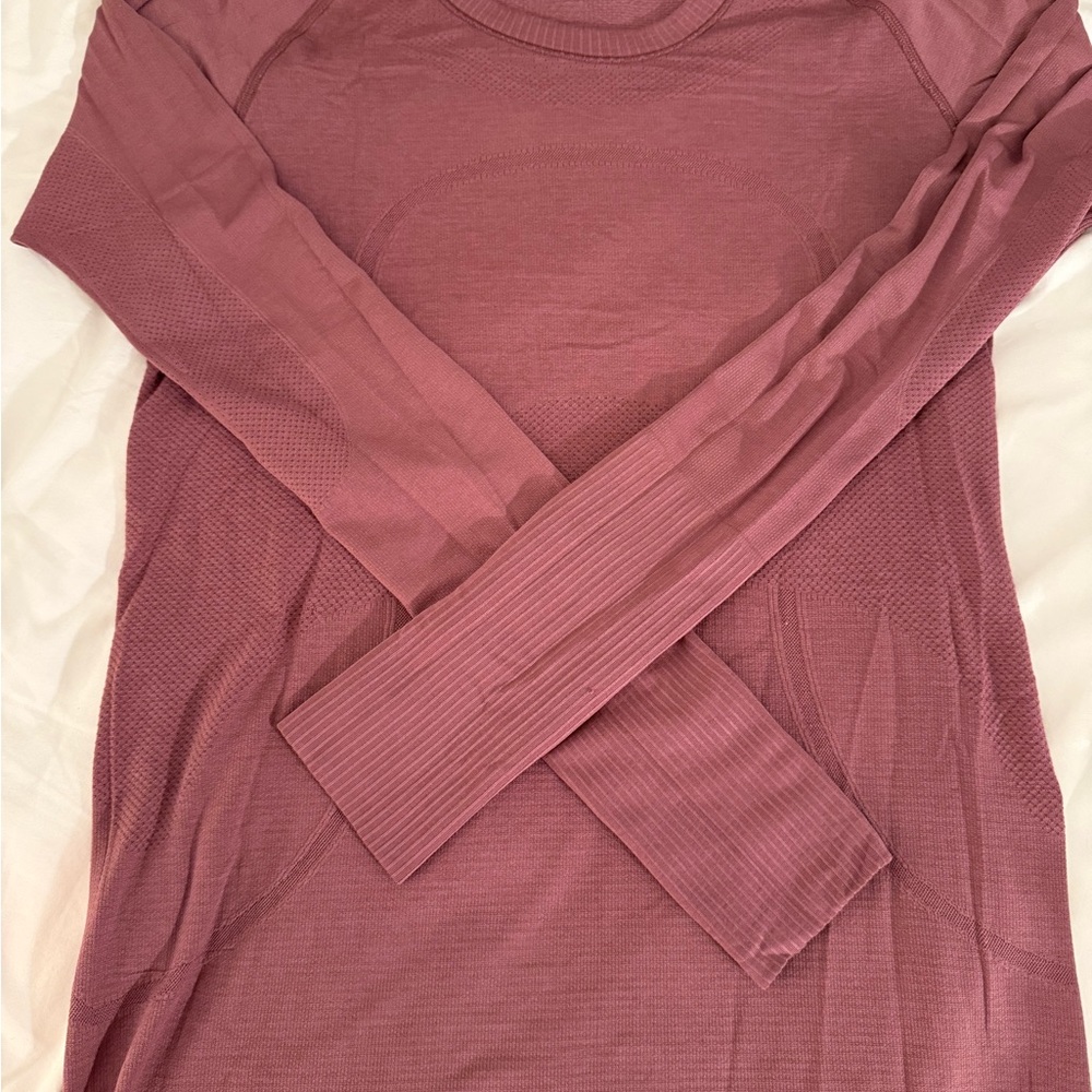 Lululemon Pink Swiftly Tech Long Sleeve